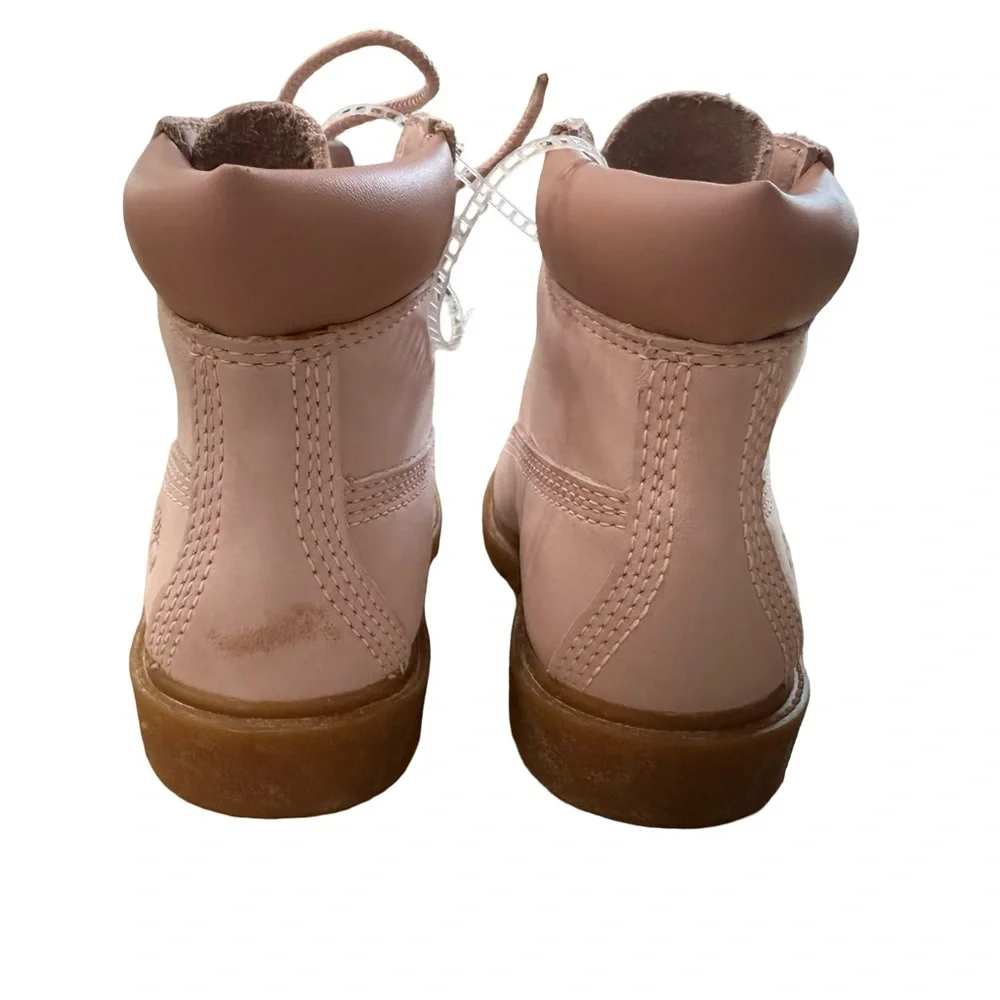 NWT Timberland Pink Waterproof Toddler Boots Girls Size 9.5 Blush No Box